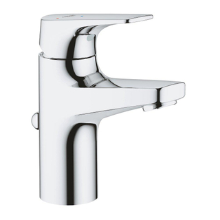 GROHE Start Flow waterbesparende wastafelkraan S-size met afvoerplug m. 28mm ES cartouche chroom