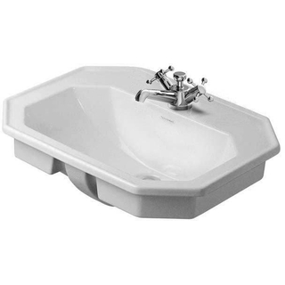 Duravit 1930 opbouwwastafel 58x47cm wit