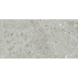 Baldocer Ceramica Nover wand- en vloertegel - 60x120cm - 9.5mm - Rechthoek - gerectificeerd - Terrazzo - Grijs Mat