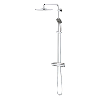 GROHE Vitalio Joy Regendoucheset Opbouw - hoofddouche 31cm - handdouche rond - chroom