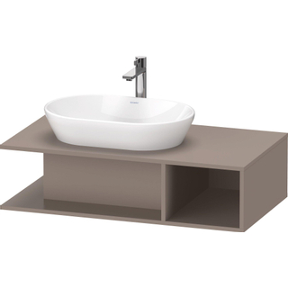 Duravit D-Neo wastafelonderkast 100x26x55cm Basalt Mat