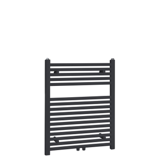 Best Design Zwart Zero radiator recht model 770x600mm