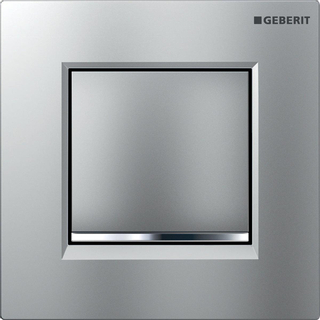 Geberit Type 30 urinoir bedieningsplaat matchroom chroom mat-chroom