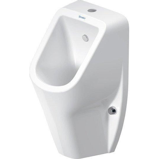 Duravit D-code urinoir toevoer boven met sifon en bevestiging wit