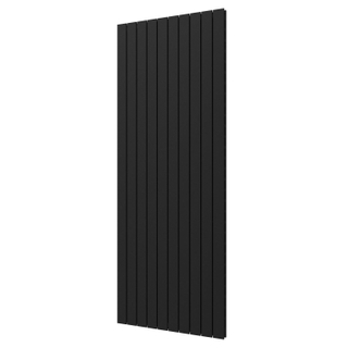 Plieger Cavallino Retto designradiator verticaal dubbel middenaansluiting 2000x754mm 2146W donkergrijs structuur