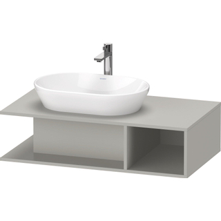 Duravit D-Neo wastafelonderkast 100x26x55cm Betongrijs Mat