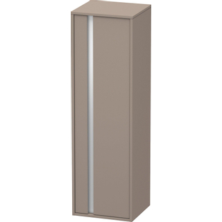 Duravit Ketho badkamerkast 40x36x132cm 1 deur Standaard greep Basalt