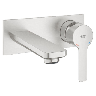 GROHE Lineare New waterbesparende afbouwdeel voor inbouw wandkraan M-size met uitloop 14.9cm supersteel