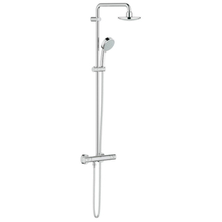 GROHE Tempesta Cosmopolitan Regendoucheset - hoofddouche 10cm - handdouche rond - chroom