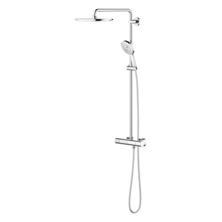 GROHE Rainshower SmartActive Regendoucheset Opbouw - badkraan - hoofddouche 31cm - handdouche rond - chroom