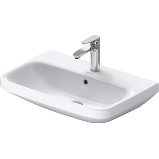 Duravit Durastyle wastafel 65x44cm 1 kraangat met overloop wit