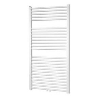 Plieger Palmyra designradiator horizontaal middenaansluiting 1175x600mm 681W donkergrijs structuur