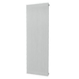 Plieger Antika Retto designradiator verticaal middenaansluiting 1800x595mm 1753W antraciet metallic