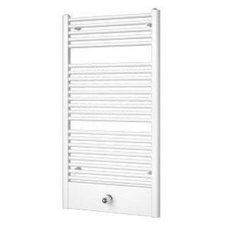 Plieger Lucca designradiator horizontaal 775x600mm 415W parelgrijs (pearl grey)