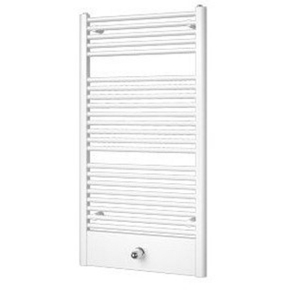 Plieger Lucca designradiator horizontaal 775x600mm 415W zilver metallic