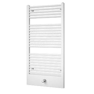 Plieger Lucca designradiator horizontaal 1215x600mm 660W parelgrijs (pearl grey)