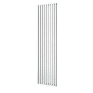 Plieger Siena designradiator verticaal enkel 1800x462mm 1094W zwart grafiet (black graphite)