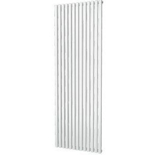 Plieger Siena designradiator verticaal enkel 1800x606mm 1422W zwart grafiet (black graphite)