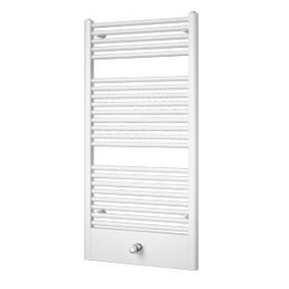 Plieger Lucca designradiator horizontaal 1215x600mm 660W donkergrijs structuur