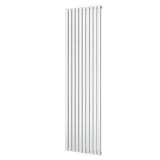 Plieger Siena designradiator verticaal enkel 1800x462mm 1094W parelgrijs (pearl grey)