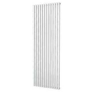 Plieger Siena designradiator verticaal enkel 1800x606mm 1422W zilver metallic