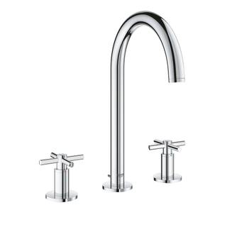 GROHE Atrio Wastafelkraan Opbouw - uitloop 16.6cm - waste - chroom