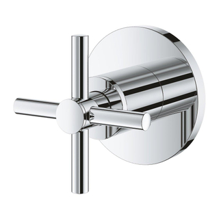 Grohe Atrio Inbouwthermostaat - 1 knop - stopkraan - met kruisgreep - chroom