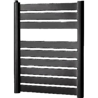 Plieger Vela designradiator horizontaal 700x560mm 359W zwart