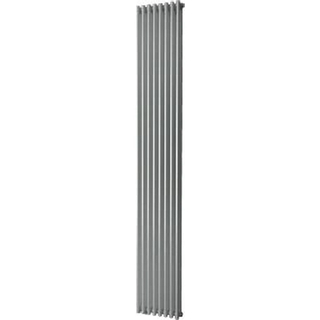 Plieger Venezia designradiator dubbel verticaal 1970x304mm 1168W parelgrijs (pearl grey)