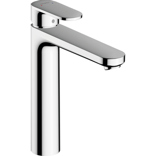 Hansgrohe Vernis wastafelkraan 108 highriser zonder waste chroom