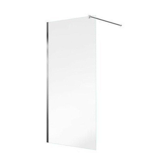 AKTIE inloopdouche 70x200cm 8mm veiligheidsglas anti kalk chroom