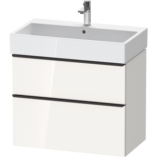 Duravit D-Neo wastafelonderkast 78.4x62.5x44.2cm 2 lades wit Hoogglans