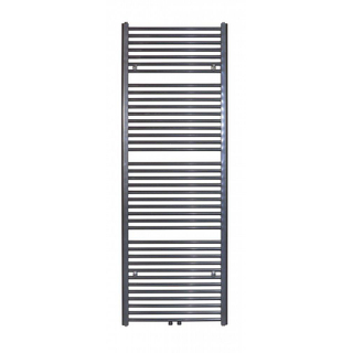 Rosani Polo Designradiator - 40x8x118cm - middenaansluiting - 441 watt - graphit glossy