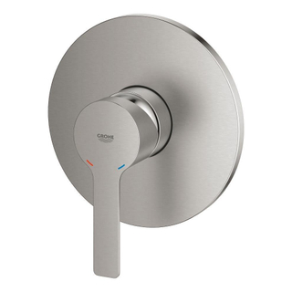 Grohe Lineare Inbouwthermostaat - 1 knop - supersteel 24063DC1