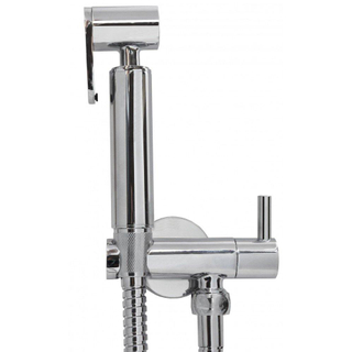 Wiesbaden Caral handdoucheset voor bidet rond chroom OUTLETSTORE