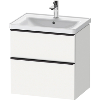 Duravit D-Neo wastafelonderkast 63.4x62.5x45.2cm 2 lades wit Mat