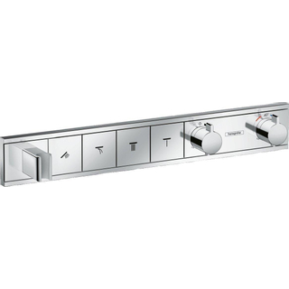 Hansgrohe RainSelect afbouwdeel voor inbouw douchekraan thermostatisch voor 4 functies 59.8x9cm chroom