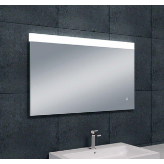 Wiesbaden Single dimbare LED condensvrije spiegel 100x60cm