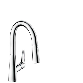 Hansgrohe Talis S keukenkraan 160 met uittrekbare handdouche instelbaar 110° of 150° chroom