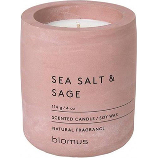 Blomus Fraga Geurkaars Sea Salt en Sage H 8 cm Diameter 6.5cm Withered Rose