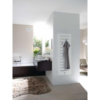 Zehnder Metropolitan Bar handdoekradiator 154x50cm 730watt Staal Wit glans