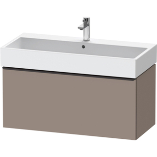 Duravit D-Neo wastafelonderkast 98.4x44x44.2cm 1 lade Basalt Mat