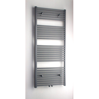 Royal Plaza Sorbus r radiator 50x140 496w recht met midden aansluiting grijs metallic