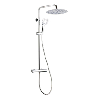 Adema Sparkle 2.0 regendoucheset met thermostaat hoofddouche 30cm handdouche 3 standen chroom OUTLET