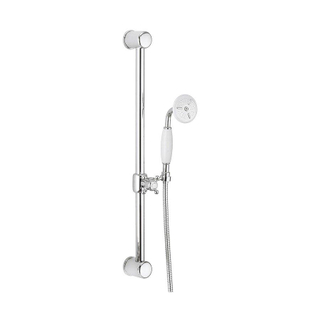 Crosswater Belgravia glijstangset 60cm met handdouche en doucheslang chroom