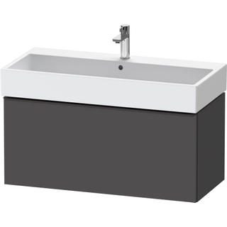 Duravit D-Neo wastafelonderkast 98.4x44x44.2cm 1 lade Grafiet Mat