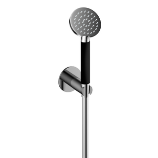 Hotbath Cobber M442 ronde handdouche met wandsteun en uitlaat en doucheslang 150cm chroom