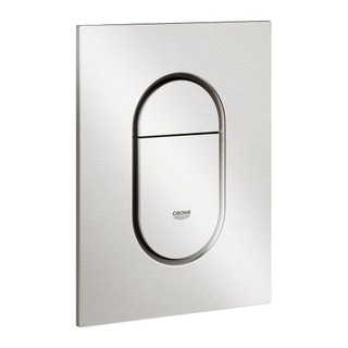 GROHE Arena cosmopolitan 2-knops S-size bedieningsplaat supersteel