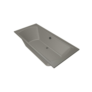 Xenz Robijn Inbouwbad - 190x90cm - inhoud 320L - met afvoer - Cement