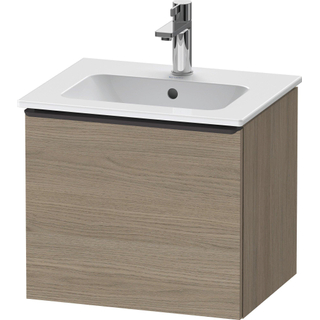 Duravit D-Neo wastafelonderkast 51x44x40.2cm 1 lade Eiken (terra) Mat